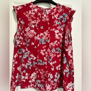 Women’s sleeveless dressy blouse